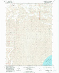 Crocodile Mtn NE Utah Historical topographic map, 1:24000 scale, 7.5 X 7.5 Minute, Year 1991
