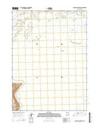 Crocodile Mountain NE Utah Current topographic map, 1:24000 scale, 7.5 X 7.5 Minute, Year 2014