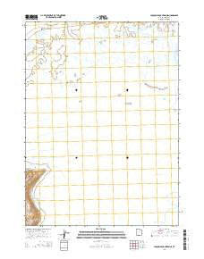 Crocodile Mountain NE Utah Current topographic map, 1:24000 scale, 7.5 X 7.5 Minute, Year 2014