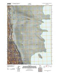 Crocodile Mountain SE Utah Historical topographic map, 1:24000 scale, 7.5 X 7.5 Minute, Year 2011