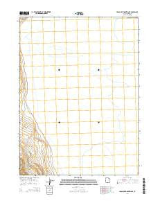 Crocodile Mountain SE Utah Current topographic map, 1:24000 scale, 7.5 X 7.5 Minute, Year 2014