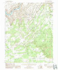 Cross Canyon Utah Historical topographic map, 1:24000 scale, 7.5 X 7.5 Minute, Year 1988