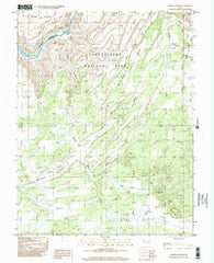 Cross Canyon Utah Historical topographic map, 1:24000 scale, 7.5 X 7.5 Minute, Year 1997