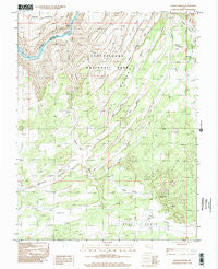 Cross Canyon Utah Historical topographic map, 1:24000 scale, 7.5 X 7.5 Minute, Year 1997