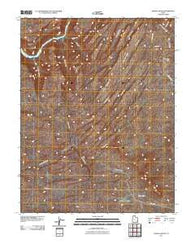 Cross Canyon Utah Historical topographic map, 1:24000 scale, 7.5 X 7.5 Minute, Year 2011