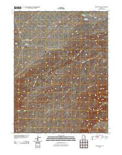 Crow Knoll Utah Historical topographic map, 1:24000 scale, 7.5 X 7.5 Minute, Year 2011