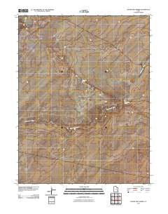 Crows Nest Spring Utah Historical topographic map, 1:24000 scale, 7.5 X 7.5 Minute, Year 2011