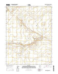 Crows Nest Spring Utah Current topographic map, 1:24000 scale, 7.5 X 7.5 Minute, Year 2014