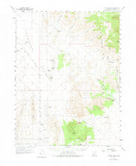 Crystal Peak Utah Historical topographic map, 1:62500 scale, 15 X 15 Minute, Year 1960