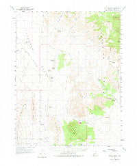 Crystal Peak Utah Historical topographic map, 1:62500 scale, 15 X 15 Minute, Year 1960