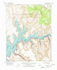 Cummings Mesa Utah Historical topographic map, 1:62500 scale, 15 X 15 Minute, Year 1953