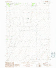 Curlew Junction Utah Historical topographic map, 1:24000 scale, 7.5 X 7.5 Minute, Year 1990