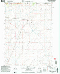 Curlew Junction Utah Historical topographic map, 1:24000 scale, 7.5 X 7.5 Minute, Year 2001