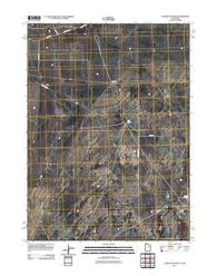 Curlew Junction Utah Historical topographic map, 1:24000 scale, 7.5 X 7.5 Minute, Year 2011