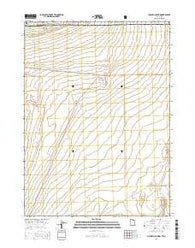 Curlew Junction Utah Current topographic map, 1:24000 scale, 7.5 X 7.5 Minute, Year 2014