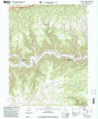 Currant Canyon Utah Historical topographic map, 1:24000 scale, 7.5 X 7.5 Minute, Year 1996