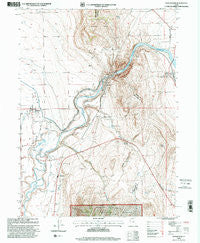Cutler Dam Utah Historical topographic map, 1:24000 scale, 7.5 X 7.5 Minute, Year 1998
