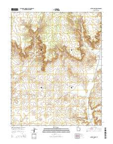 Cutler Point Utah Current topographic map, 1:24000 scale, 7.5 X 7.5 Minute, Year 2014