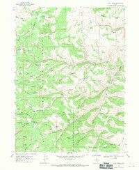 Dairy Ridge Utah Historical topographic map, 1:24000 scale, 7.5 X 7.5 Minute, Year 1968