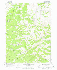 Dairy Ridge Utah Historical topographic map, 1:24000 scale, 7.5 X 7.5 Minute, Year 1968