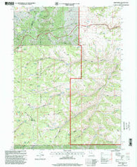 Dairy Ridge Utah Historical topographic map, 1:24000 scale, 7.5 X 7.5 Minute, Year 1998