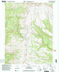 Danish Knoll Utah Historical topographic map, 1:24000 scale, 7.5 X 7.5 Minute, Year 2001