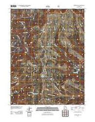Danish Knoll Utah Historical topographic map, 1:24000 scale, 7.5 X 7.5 Minute, Year 2011
