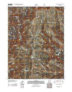 Danish Knoll Utah Historical topographic map, 1:24000 scale, 7.5 X 7.5 Minute, Year 2011