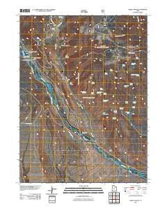 Dark Canyon Utah Historical topographic map, 1:24000 scale, 7.5 X 7.5 Minute, Year 2011