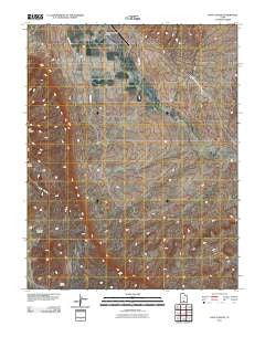 Dave Canyon Utah Historical topographic map, 1:24000 scale, 7.5 X 7.5 Minute, Year 2011