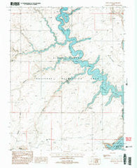 Davis Gulch Utah Historical topographic map, 1:24000 scale, 7.5 X 7.5 Minute, Year 1987