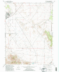 Davis Knolls Utah Historical topographic map, 1:24000 scale, 7.5 X 7.5 Minute, Year 1993