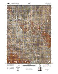 Davis Knolls Utah Historical topographic map, 1:24000 scale, 7.5 X 7.5 Minute, Year 2011