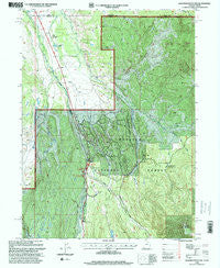 Deadman Mountain Utah Historical topographic map, 1:24000 scale, 7.5 X 7.5 Minute, Year 1998
