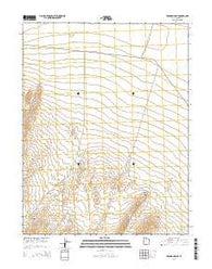 Deadman Point Utah Current topographic map, 1:24000 scale, 7.5 X 7.5 Minute, Year 2014