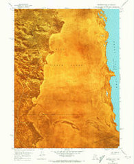 Deardens Knoll Utah Historical topographic map, 1:24000 scale, 7.5 X 7.5 Minute, Year 1968