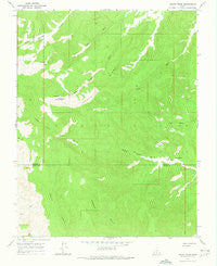 Death Ridge Utah Historical topographic map, 1:24000 scale, 7.5 X 7.5 Minute, Year 1964