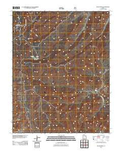 Death Ridge Utah Historical topographic map, 1:24000 scale, 7.5 X 7.5 Minute, Year 2011