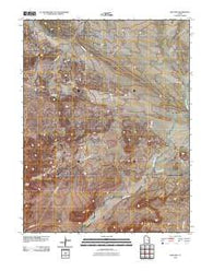 Dee Pass Utah Historical topographic map, 1:24000 scale, 7.5 X 7.5 Minute, Year 2010