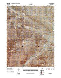 Dee Pass Utah Historical topographic map, 1:24000 scale, 7.5 X 7.5 Minute, Year 2010
