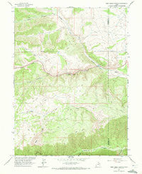 Deep Creek Canyon Utah Historical topographic map, 1:24000 scale, 7.5 X 7.5 Minute, Year 1962
