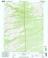 Deep Creek Utah Historical topographic map, 1:24000 scale, 7.5 X 7.5 Minute, Year 2002