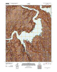 Deep Canyon North Utah Historical topographic map, 1:24000 scale, 7.5 X 7.5 Minute, Year 2011