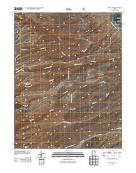 Deep Creek Utah Historical topographic map, 1:24000 scale, 7.5 X 7.5 Minute, Year 2011