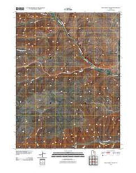 Deep Creek Canyon Utah Historical topographic map, 1:24000 scale, 7.5 X 7.5 Minute, Year 2011