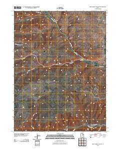 Deep Creek Canyon Utah Historical topographic map, 1:24000 scale, 7.5 X 7.5 Minute, Year 2011