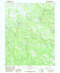 Deer Creek Lake Utah Historical topographic map, 1:24000 scale, 7.5 X 7.5 Minute, Year 1985