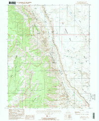 Deer Point Utah Historical topographic map, 1:24000 scale, 7.5 X 7.5 Minute, Year 1987