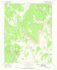 Deer Spring Point Utah Historical topographic map, 1:24000 scale, 7.5 X 7.5 Minute, Year 1966