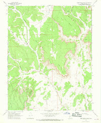 Deer Spring Point Utah Historical topographic map, 1:24000 scale, 7.5 X 7.5 Minute, Year 1966
